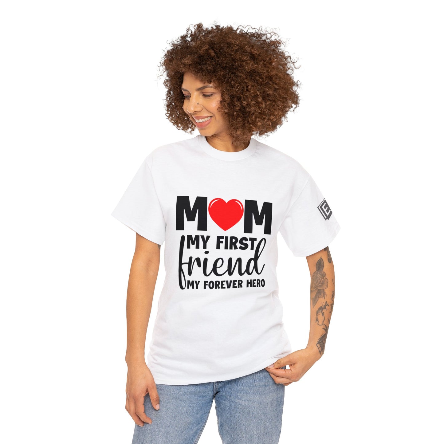 Mom, Friend, Hero Tee 2