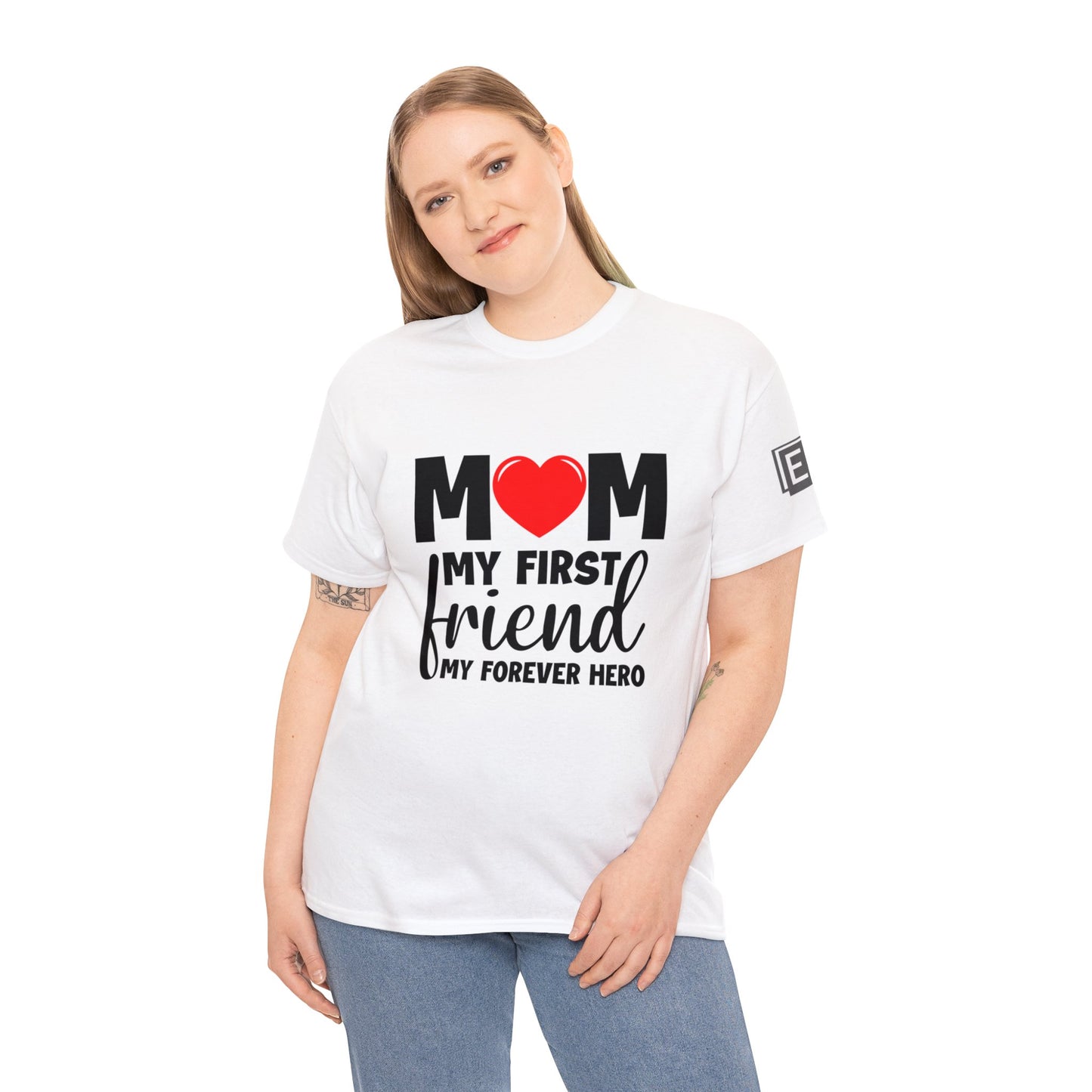 Mom, Friend, Hero Tee 2