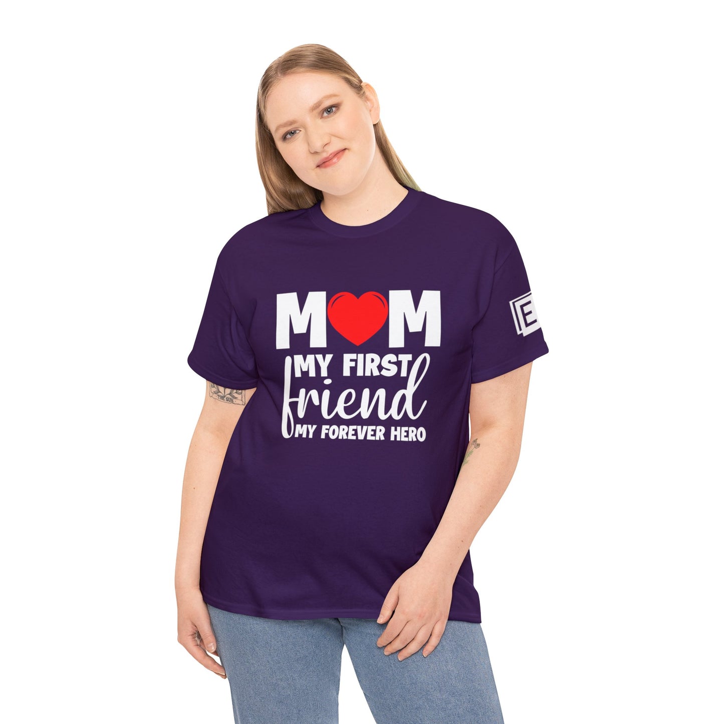 Mom, Friend, Hero Tee 2