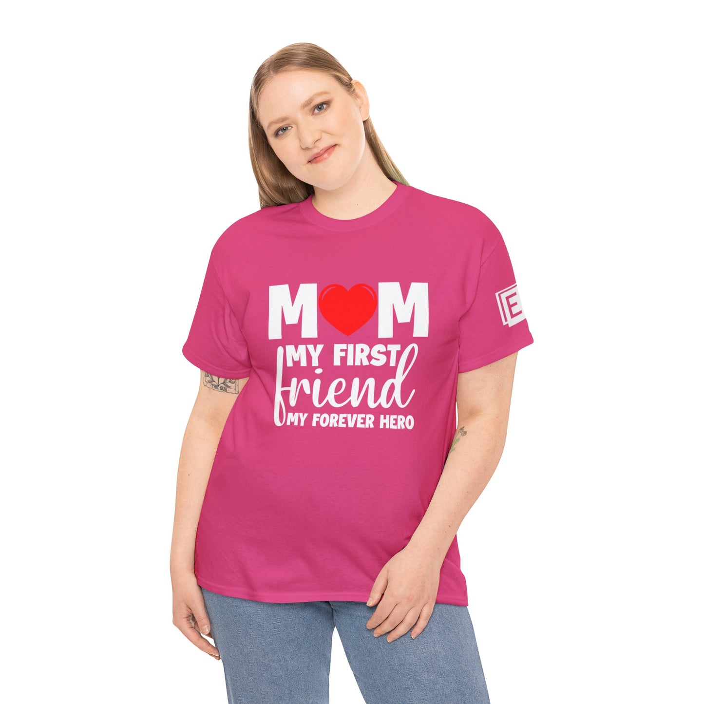 Mom, Friend, Hero Tee 2